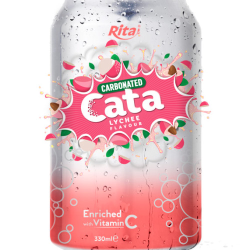 Carbonated Natural Lychee Flavor Drink